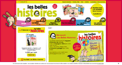 Desktop Screenshot of belleshistoires.com